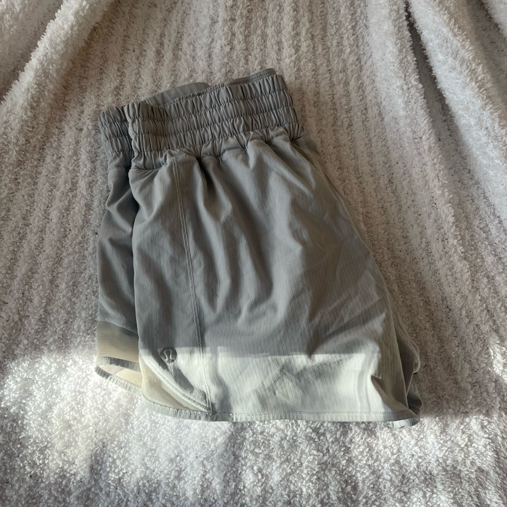 white lululemon shorts!